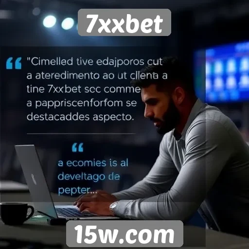 Opiniões de usuários sobre o atendimento ao cliente da 7xxbet